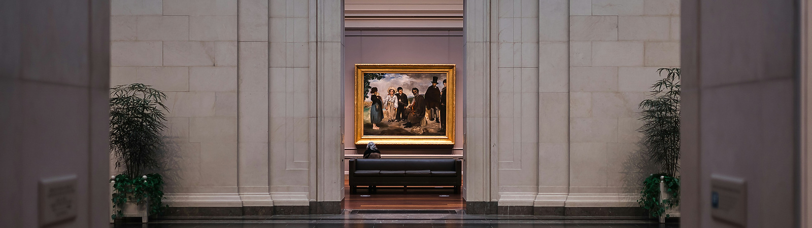 a painting on the wall