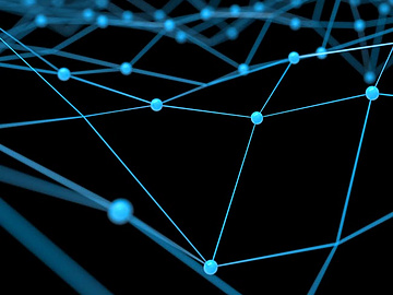 neon light representing a network