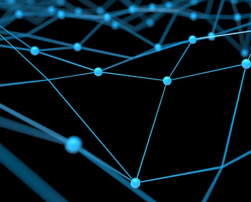 neon light representing a network