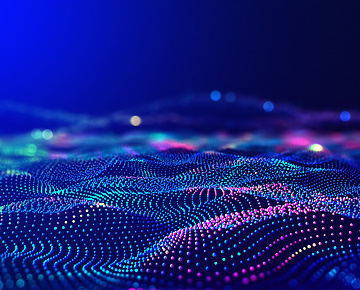 Abstract Technology Pink