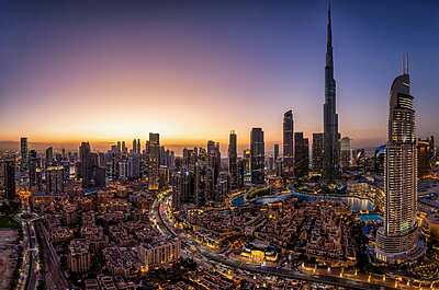 middle east skyline