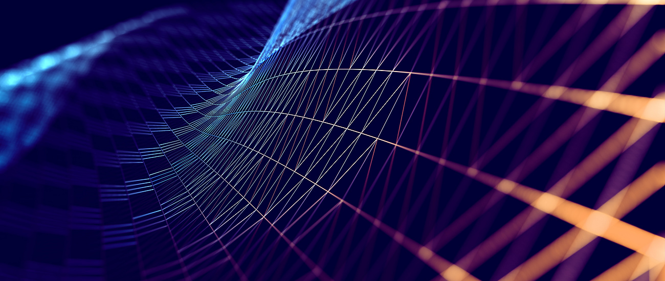 Abstract Technology Purple