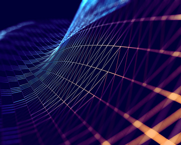 Abstract Technology Purple