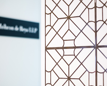 abstract interior pattern