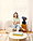 a person sitting in a chair