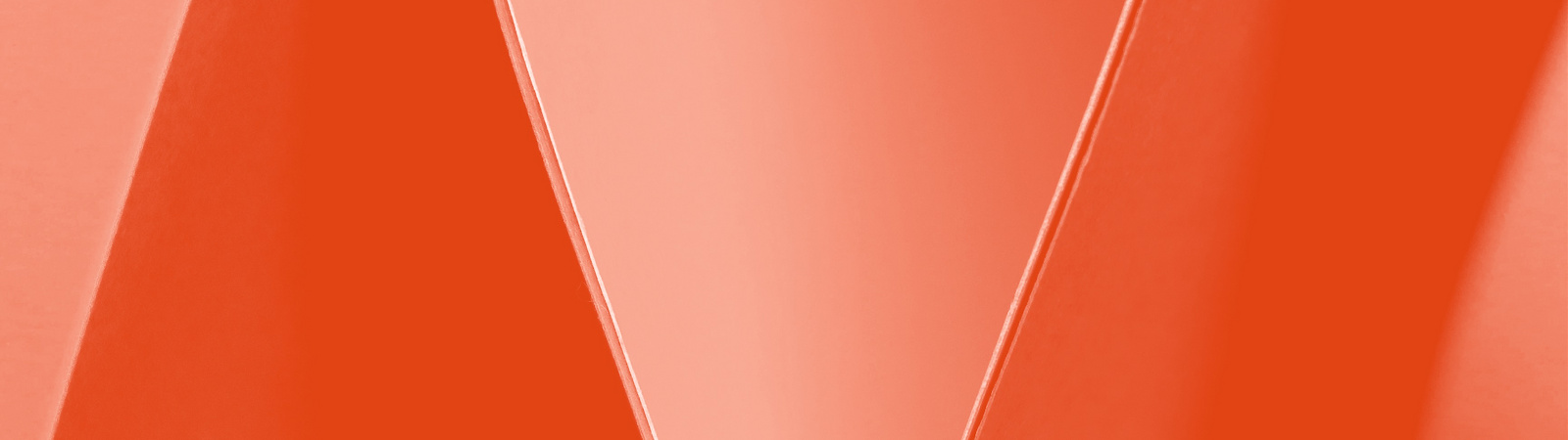 an orange and white background