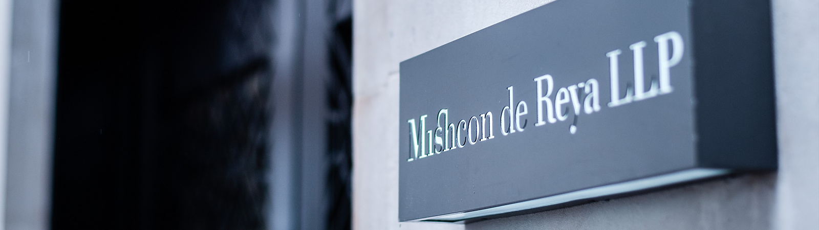 Mishcon de Reya sign