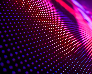 Pink abstract technology lights