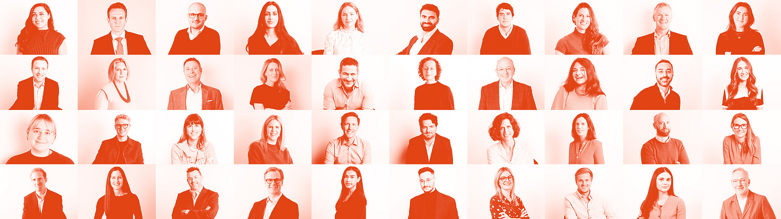 a collage of a group of people