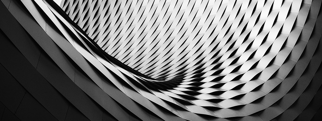 abstract curved architecture