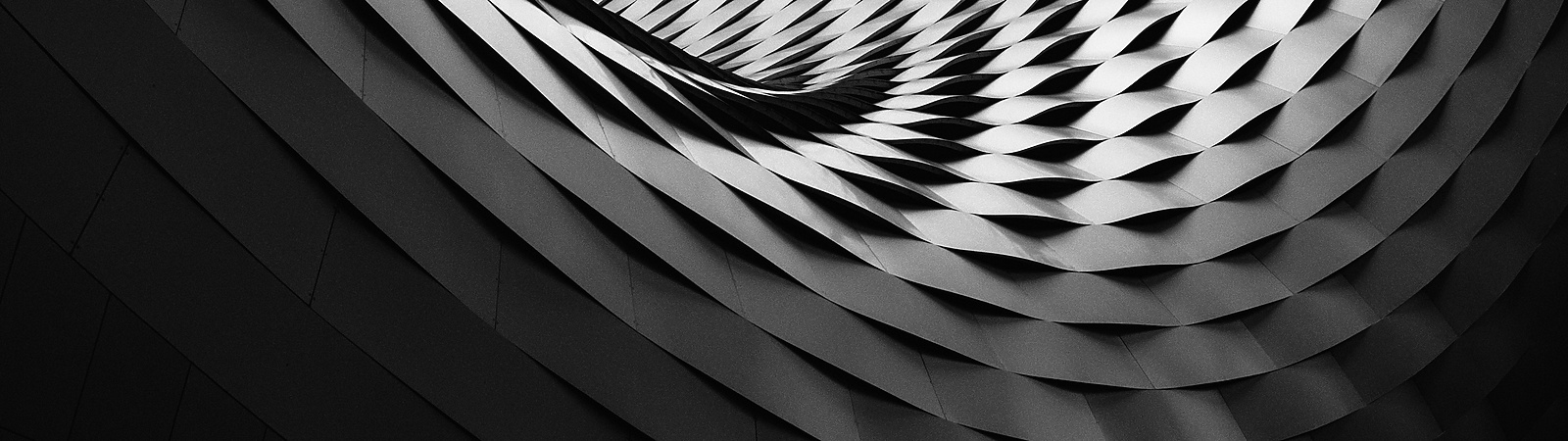 abstract curved architecture