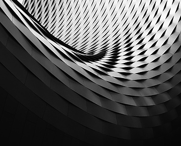 abstract curved architecture
