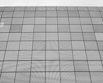 Abstract grey squares