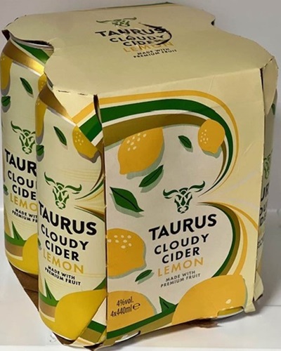 Aldi Cider branding