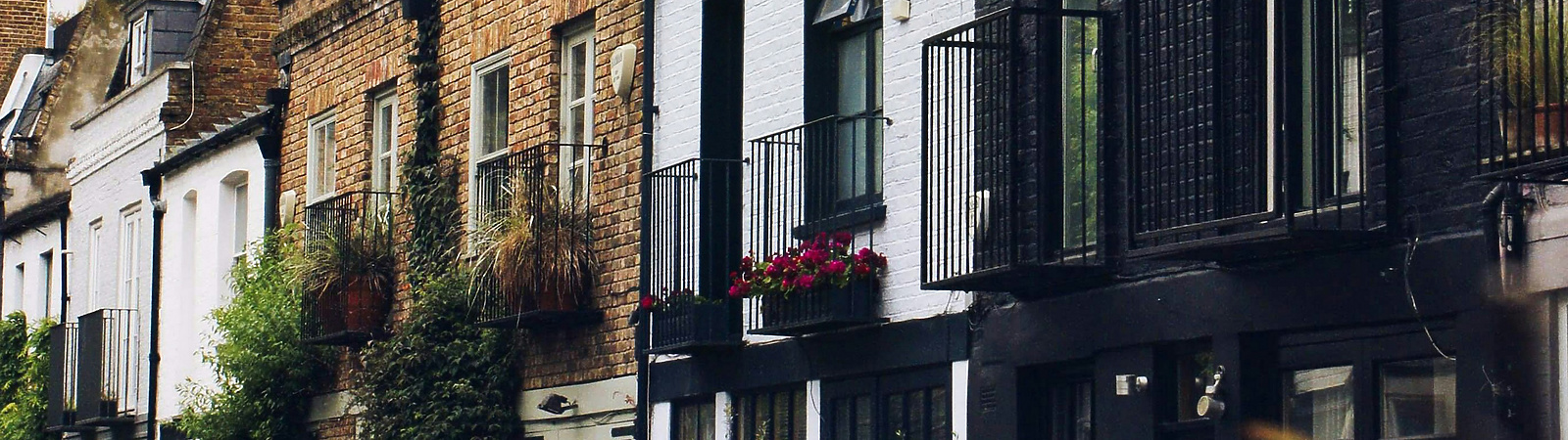 A street of houses