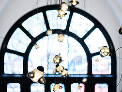 Africa House lobby and lights