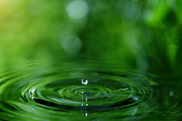 sustainability water drop