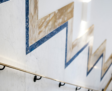 interior staircase abstract