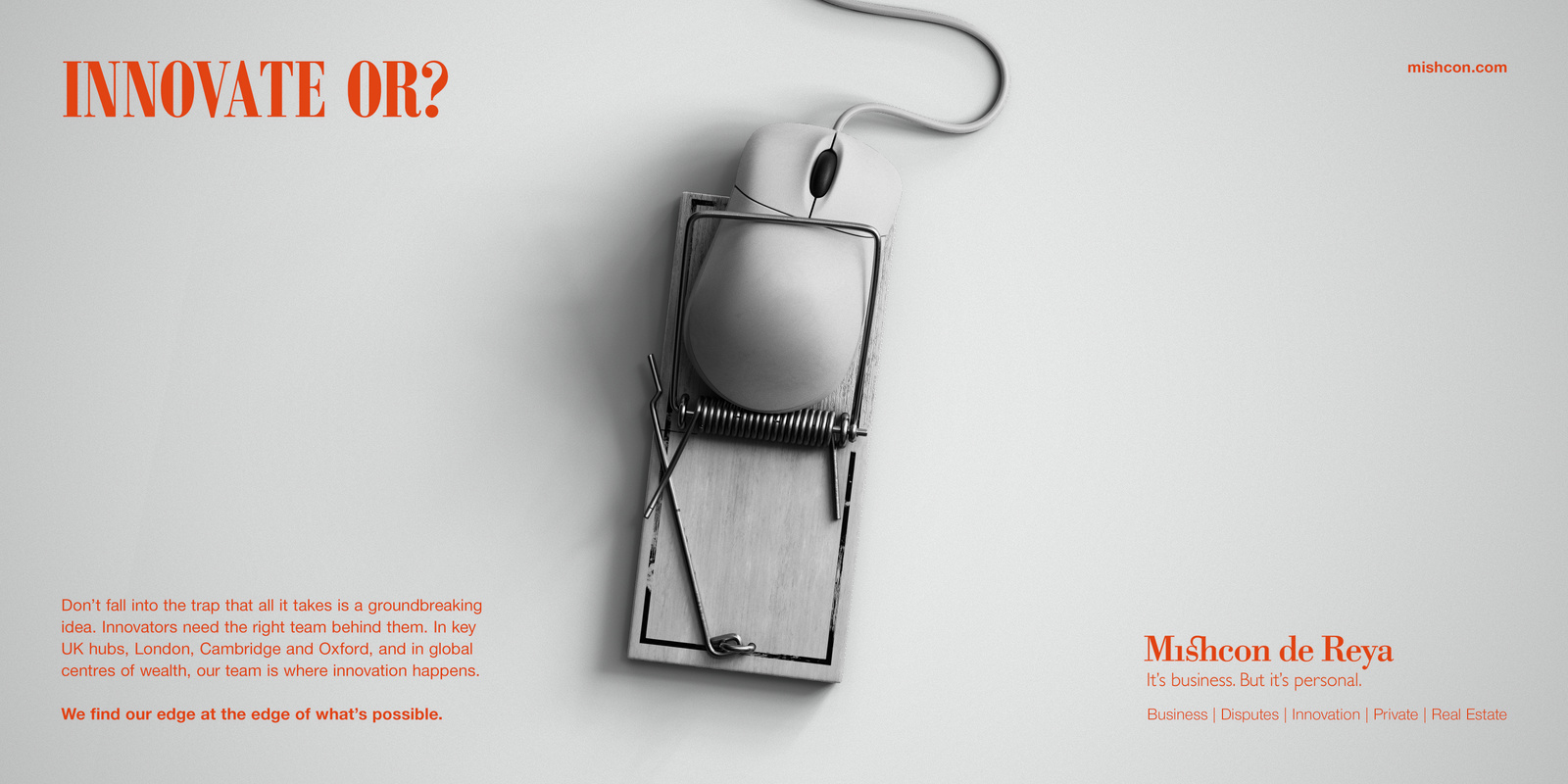 Mishcon Adcepts – INNOVATE OR