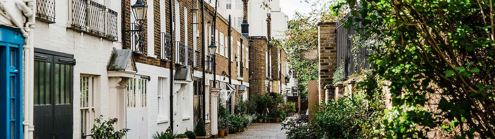 Terraced houses in London