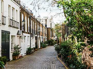 Terraced houses in London