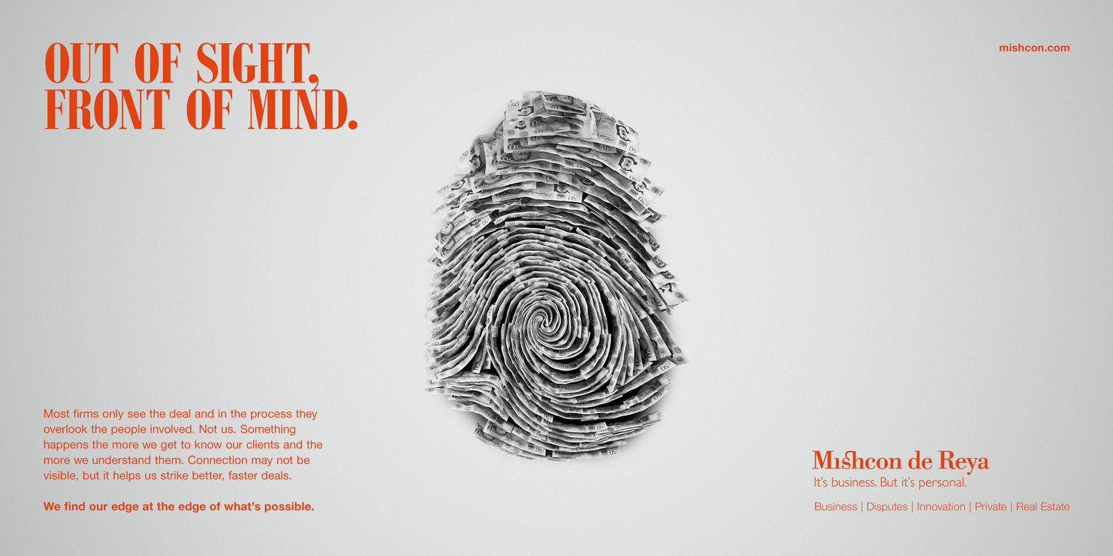 Mishcon Adcepts –  OUT OF SIGHT