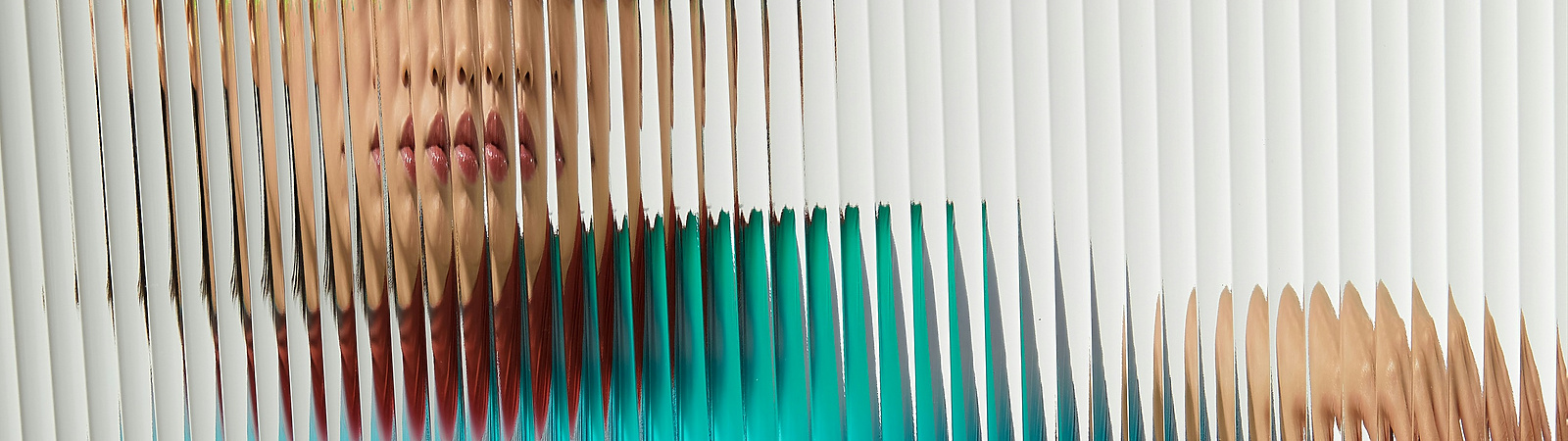 a person in a blue shirt