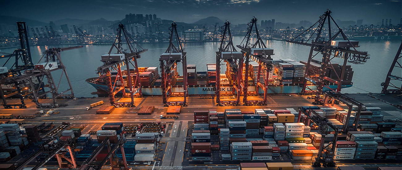 Trade shipping containers