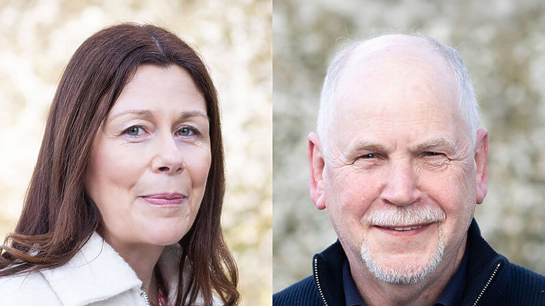 Nicki Campling and Steve Burgess