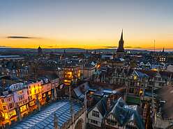 Oxford sunset