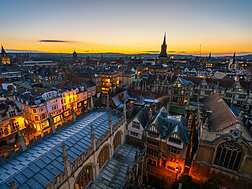 Oxford sunset