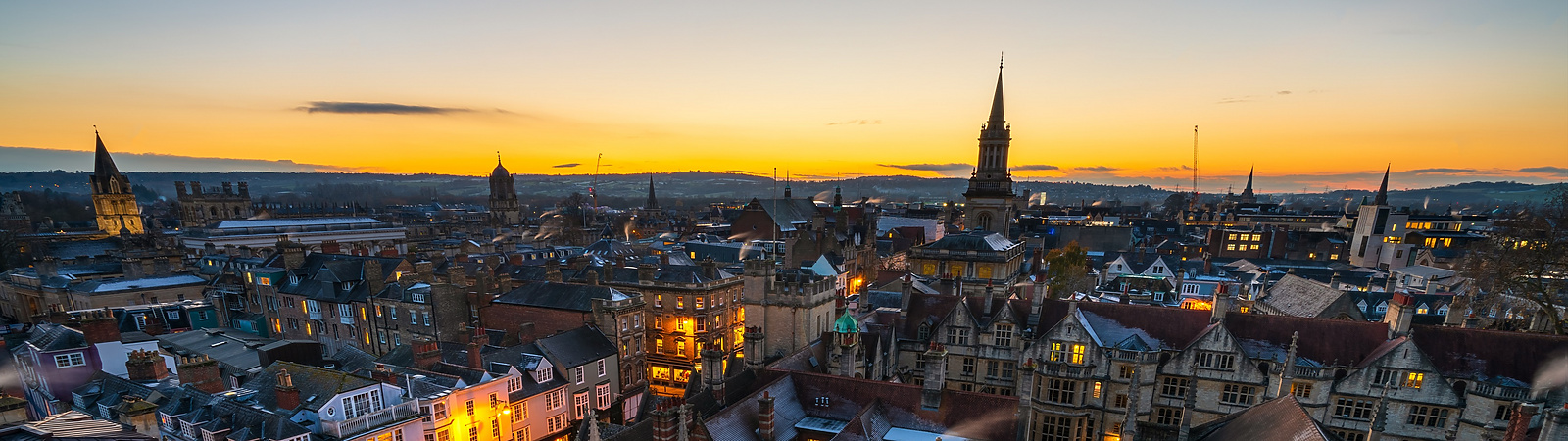 Oxford sunset