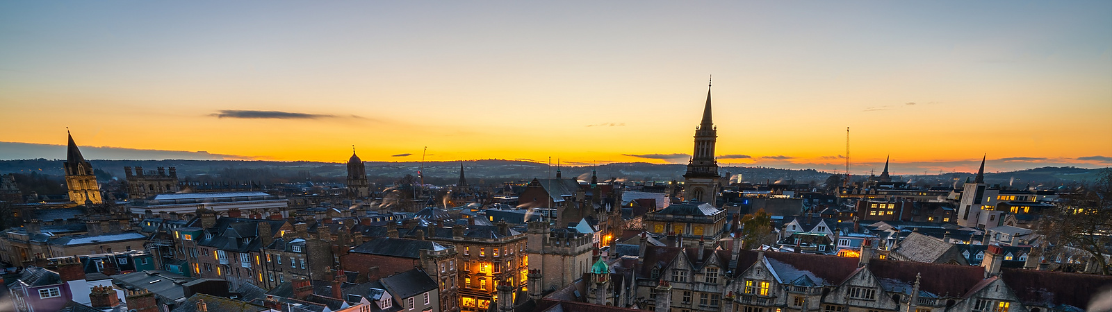 Oxford sunset