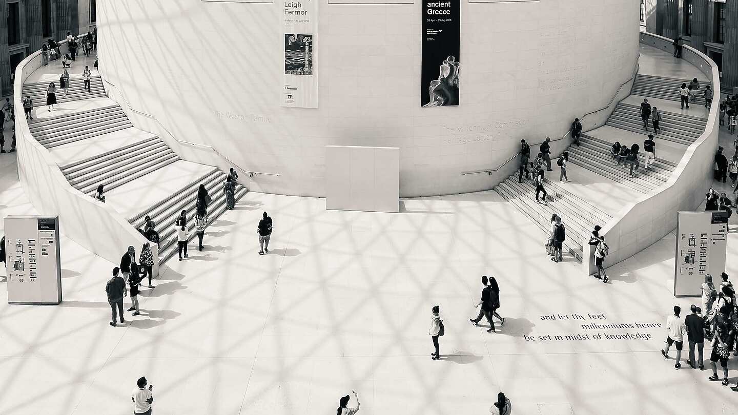 Interior of the British Museum