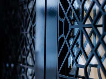 a close up of a window