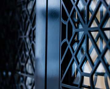 a close up of a window
