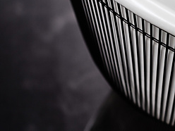 a close up of a chair