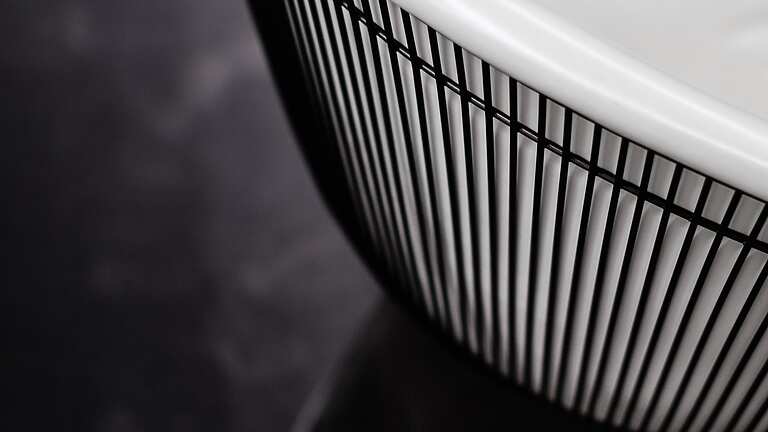 a close up of a chair
