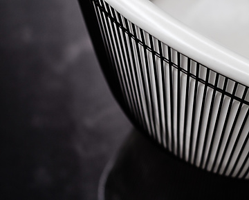 a close up of a chair