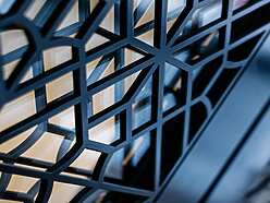 Abstract door at Mishcon de Reya office