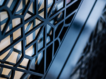 Abstract door at Mishcon de Reya office