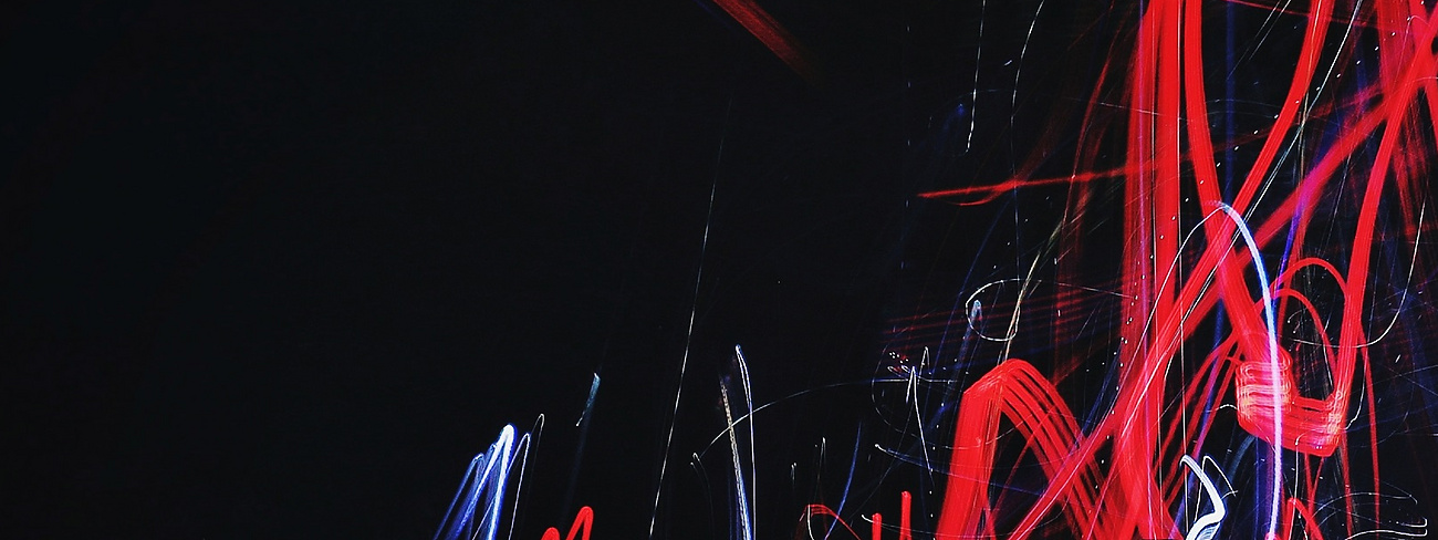 abstract red lights