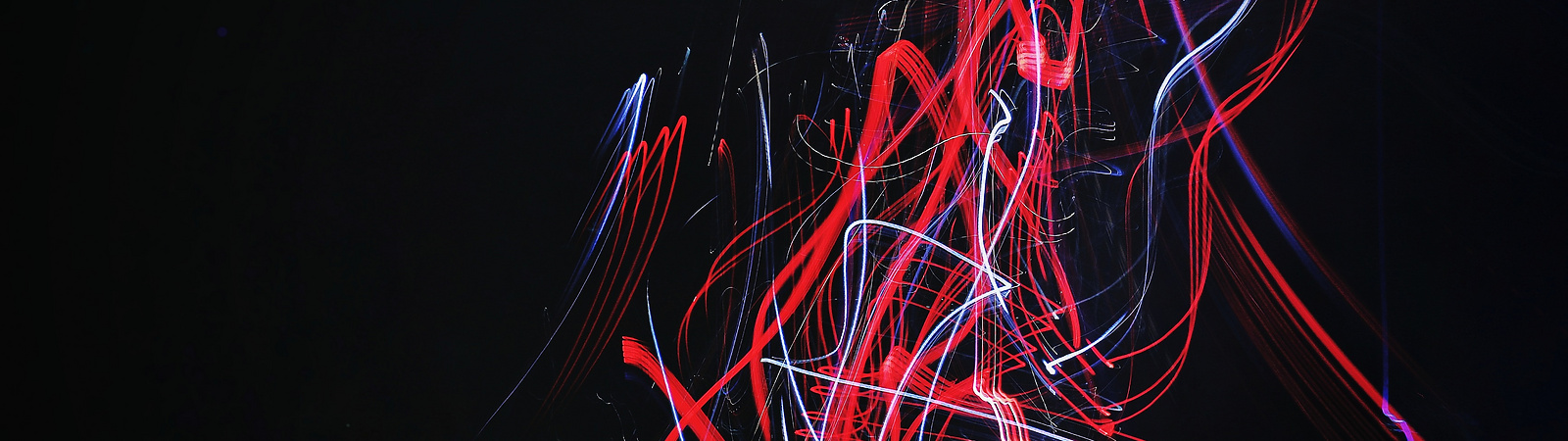 abstract red lights