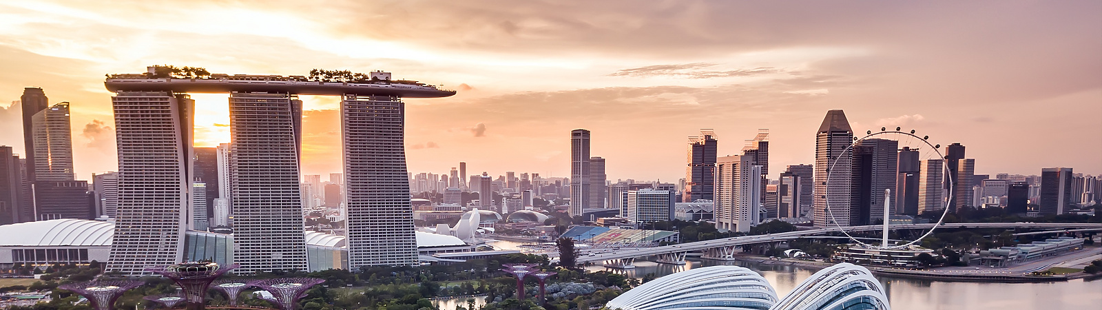 Singapore city view