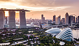 Singapore city view