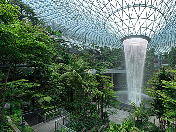 Singapore Waterfall inside