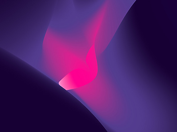 abstract purple swish