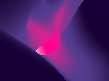 abstract purple swish