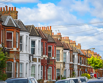 A street of houses