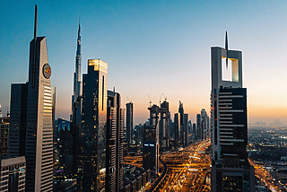 Dubai sunset